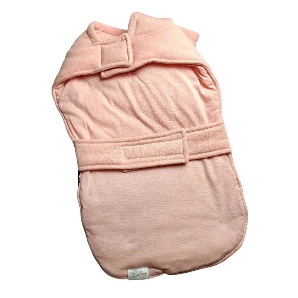 SportPet Medium Size Dog Colorblock Pink Hoodie Coat
